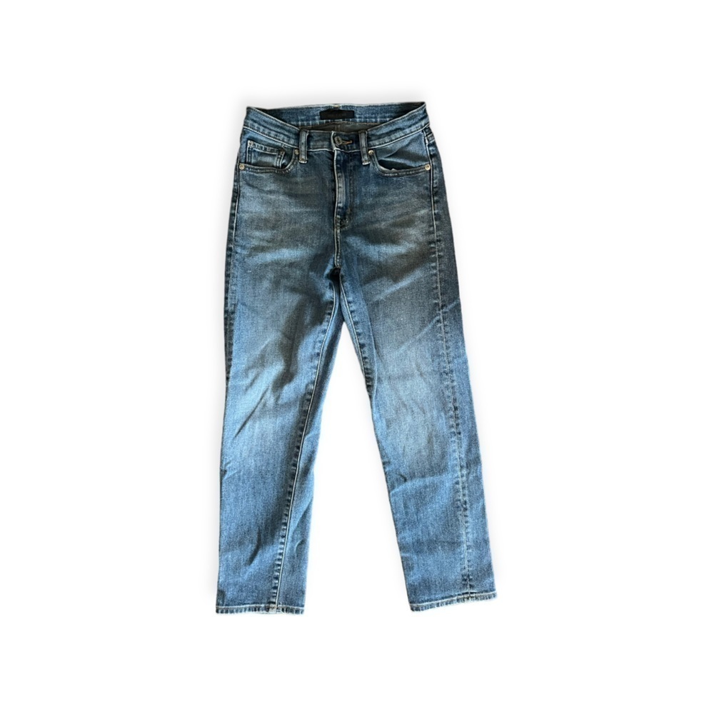 Uniqlo jeans denim straight leg washed Size 24 small